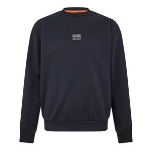 Napapijri Mens Elevated Relaxed Fit Sweatshirt / Black Beauty